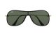 Ray Ban 0RB4311N 601/71 38 BLACK GREEN Injected Unisex size 38 sunglasses
