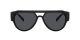 Versace For Him sunglasses with a BLACK Injected frame and DARK GREY lens.  Lens width is 57mm with model number 0VE4401.