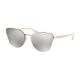 Michael Kors 0MK2068 32466G 58 MILKY PINK SILVER MIRROR Injected Woman size 58 sunglasses