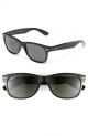 Ray Ban 2132 55 90158New Wayfarer Blk Crys Grn Polarnb Nb