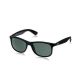 Ray Ban 0RB4202 606971 55 MATTE BLACK DARK GREEN Nylon Man size 55 sunglasses